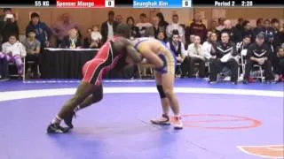 GR 55 KG Finals - Spenser Mango (Army WCAP) vs Seunghak Kim (Korea)