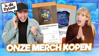 WIJ KOCHTEN ONZE EIGEN MERCH OP MARKTPLAATS!