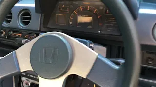 Honda City Turbo II cold start, idle, rev/boost