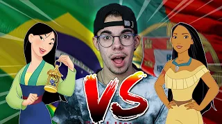 PORTUGAL vs. BRASIL - MÚSICAS DA DISNEY!!! - PARTE 16