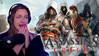 Assassin's Creed All Cinematic Trailers Reaction