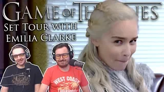 "Tour the Game of Thrones Set with Emilia Clarke (Daenerys Targaryen)" Reaction