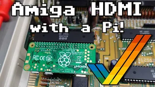 Amiga HDMI with a Raspberry Pi! (RGBtoHDMI)