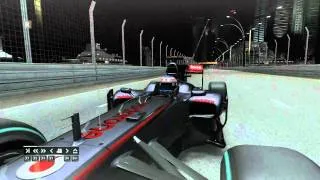 Singapore GP on F1 2010