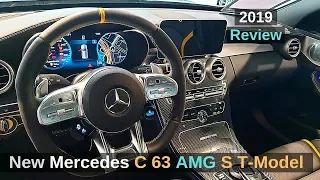 New Mercedes C 63 S AMG T Model Review 2019 Interior Exterior