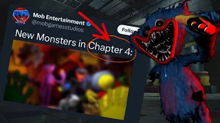 Poppy Playtime Chapter 4 - New Monsters Revealed Early