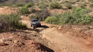 jeep  ZJ at Crown King 2020 test drive