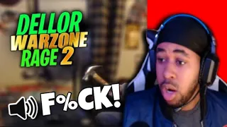 DELLOR WARZONE MEGA RAGE COMPILATION 2 😂 *REACTION*