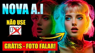 NOVA INTELIGÊNCIA ARTIFICIAL que FAZ FOTO FALAR de GRAÇA!!!