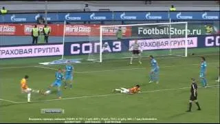 Зенит-Алания (4-0) Обзор матча