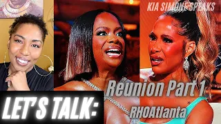 Real Housewives of Atlanta #Review #RHOA S15 Reunion Part 1 🗣 Kandi VS Sheree + Kandi’s Speak On It