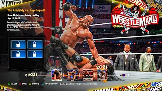WWE 2K24: I Add McIntyre vs. Lashley In 40 Years Of WrestleMania Showcase!