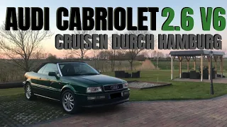Audi Cabriolet 2.6 V6 | Cruisen durch Hamburg + Talk | Friends & Cars