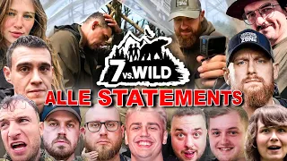 Alle Statements zum Ausscheiden von Fritz Meinecke und Survival Mattin bei 7 vs. Wild!