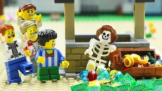 Legoland | Magic Wishing Well: Secret Underground Tunnel | Lego Stop Motion Animation
