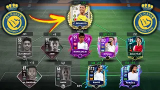 Лучшая ПРОКАЧКА нового КЛУБА C. RONALDO в FIFA Mobile!!!