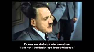 Hitler plans scene (original german subtitles)