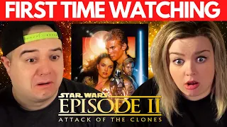 My Wife Watches STAR WARS For The First Time | Attack of the Clones