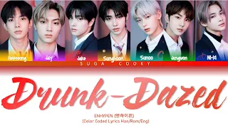 ENHYPEN 엔하이픈 - Drunk-Dazed Lyrics (Color Coded Lyrics Han/Rom/Eng)