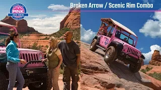 Sedona Jeep Combo Tours - Broken Arrow-Scenic Rim | Pink Jeep Tours