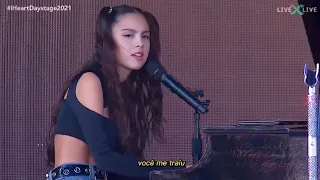 Olivia Rodrigo's first show singing traitor