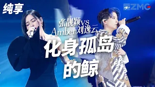 [ 经典翻唱 ]周深《化身孤岛的鲸》截然不同的两版演绎！或“海豚音”安静空灵或“国风Rap”温暖治愈 张靓颖VSAmber刘逸云 哪一曲成功唱进了你的心里？