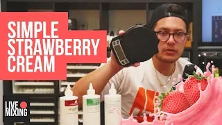 Simple Strawberry Cream DIY E-liquid Walkthrough