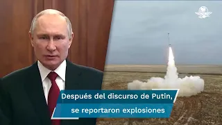 Putin ordena operación militar especial en el este de Ucrania