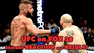 UFC on FOX 28: Reaction and Results