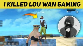 lou wan gaming in my match || i killed lou wan gaming || I killed chinese pro player lou wan gaming