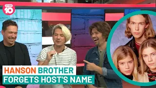 Hanson Brothers Fun Q&A With Hosts | Studio 10