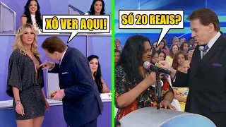 OS MOMENTOS MAIS ABSURDOS DO SILVIO SANTOS NA TV! #3