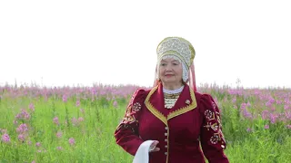 Солистка нфа "Сурякя" Елена Амирова - керәшен халык җыруы "Багалмасы"