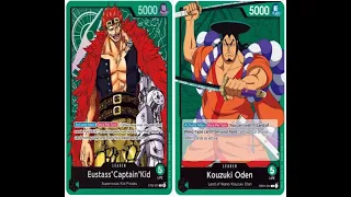 One Piece Card Game: Kid (Sasukyle) vs Oden