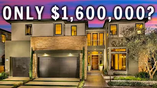 TOURING AN UNBELIEVABLE $1,600,000 MODERN MANSION IN THE HILLS | Los Angeles Luxury Mansion Tour