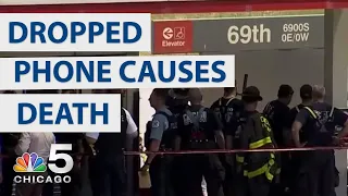 Woman Killed by Train While Trying to Get Dropped Phone | NBC Chicago