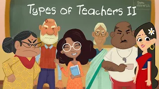 Types of Teachers 2 | Funny Viral Animation Video | Nostalgia | 90s Kids | Cartoon | India | School