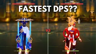 F2P :- Yoimiya vs Wanderer !! Who is the FASTEST DPS ? [ Genshin Impact ]