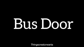 Bus Door - Sound Effect | Non copyright sound effects | FeeSou