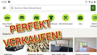 Anmelden & Verkaufen über Kleinanzeigen (eBay Kleinanzeigen)