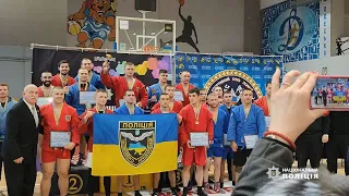 Батальйон поліції особливого призначення тримає пальму першості в поліції Одещини у володінні самбо