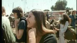 Arriving At Sunbury Rock Festival 1970's