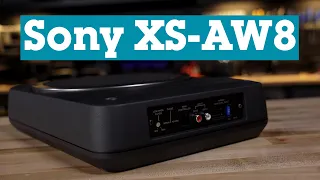 Sony XS-AW8 compact powered subwoofer | Crutchfield