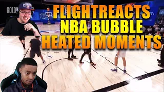 Reacting To FlightReacts Most Heated Moments NBA Bubble Edition Part 1