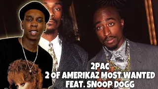 FIRST TIME HEARING 2Pac - 2 Of Amerikaz Most Wanted (feat. Snoop Dogg) REACTION | UH OH 😳👀