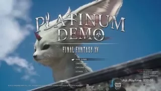 Platinum Demo: Final Fantasy XV FULL PLAYTHROUGH!