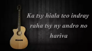 MAHALEO: Hanaraka anao lyrics