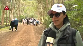 Reportage de Channel One, une visite dans la région d'Ain El laqsab de Benslimane