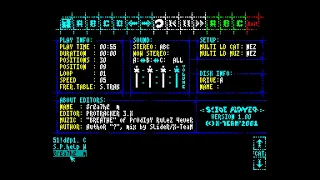 Slide Player 1.00 Demo - X-Team  [#zx spectrum AY Music Demo]