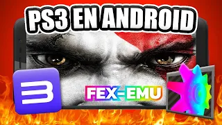 FINALMENTE EMULADOR DE PS3 EN ANDROID😲 JUEGOS DE PS3 CORRIENDO EN CELULARES FEX EMU